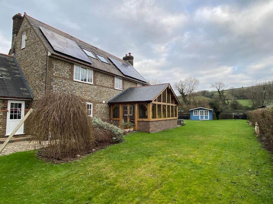 Eco-Friendly Dorset Cottage With Spa Set In Heart Of Countryside Sydling St Nicholas Exterior photo